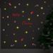 Walplus Glow in Dark Starry Christmas Eve Wall Sticker DIY Home Decor