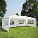 Outdoor 3 x 6m Four Sides Waterproof Tent with Spiral Tubes White