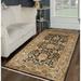 Noori Rug Turkish-Knotted Yaritza Black/Beige Rug - 4'0" x 6'5"