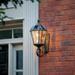 Gama Sonic Royal Bulb - Wall Mount - Weathered Bronze