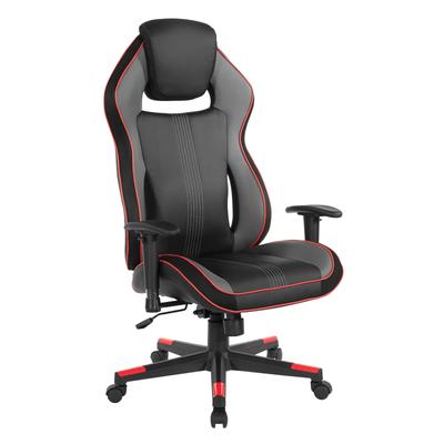 BOA II Gaming Chair in Bonded Leather with Color Accents