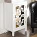 StyleCraft Roxie Rose White Nightstand