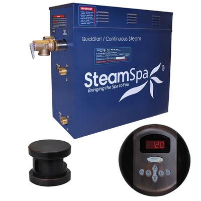 SteamSpa Oasis 7.5kw Steam Generator Package in Oil Rubbed Bronze