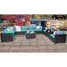 Belle 11 Piece Outdoor Wicker Patio Furniture Set 11a