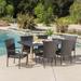 Cabrillo Outdoor 7-piece Rectangle Dining Set by Christopher Knight Home