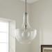 Kichler Lighting Everly Collection 1-light Brushed Nickel Pendant 13.75 inch Diameter - 20" x 13.75" - 20" x 13.75"
