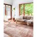 Alexander Home Isabelle Boho Vintage Distressed Printed Area Rug