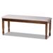 Corey Modern and Contemporary Wood Dining Bench