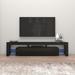 Milano 200 Modern 79-inch TV Stand with 16 Color LEDs