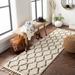 Livabliss Jada Moroccan Stripe Shag Area Rug