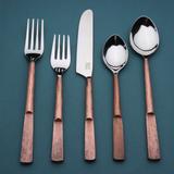 Inox Celia Design 5-piece Copper Antique Flatware Set