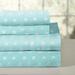 Pointehaven 100% Combed Cotton Percale Crisp Breathable Sheet Set