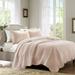 Madison Park Marino 3 Piece Reversible Scalloped Edge Quilt Set