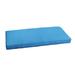 Sunbrella Capri Blue Indoor/ Outdoor Bench Cushion 37" to 48" by Humble + Haute