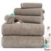 6PC Towel Set - Cotton Bathroom Accessories with 2 Bath Towels, 2 Hand Towels, and 2 Washcloths by Windsor Home