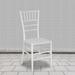 2 Pack Gold Resin Stacking Chiavari Chair - 15"W x 18.75"D x 35"H - 15"W x 18.75"D x 35"H