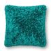 Solid Ribbon Shag 22-in. Throw Pillow OR Cover Only