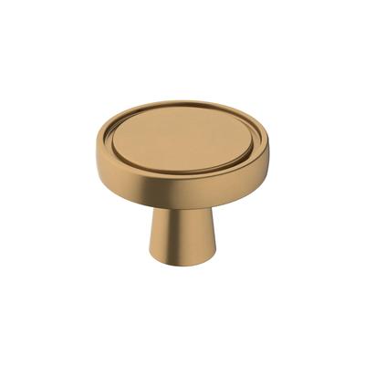 Destine 1-3/8 in (35 mm) Diameter Champagne Bronze Cabinet Knob - 1.375