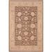 Shabby Chic Ziegler Lorretta Brown Tan Hand-knotted Wool Rug - 6 ft. 0 in. X 8 ft. 10 in.