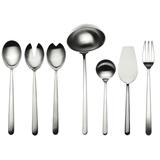 Stainless Steel 7-piece Linea Ice Full Serving Set