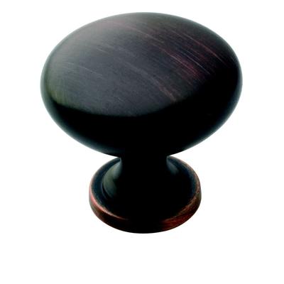 Amerock Traditional 1.25-Inch Oil Rubbed Bronze Knob (Pack of 10)