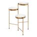 Kate and Laurel Finn Metal 3-tier Modern Plant Stand - 16x21x30