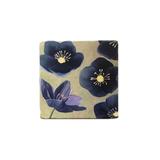 Handmade Black Hellebore on Green Trivet (United Kingdom)