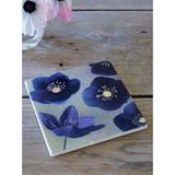 Handmade Black Hellebore on Green Trivet (United Kingdom)