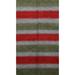 Striped Contemporary Gabbeh Oriental Area Rug Hand-knotted Wool Carpet - 5'4" x 8'4"