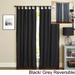 Blazing Needles 108-inch Twill Insulated Blackout Two-Tone Reversible Curtain Panel Pair - 108"