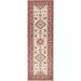 Traditional Geometric Kazak Oriental Runner Rug Handmade Wool Carpet - 2'9" x 9'5"
