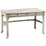 Uttermost Bridgely Aged White Writing Desk