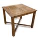 Square Teak Dining Table - 36" Sq. x 29" H