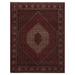 Bidjar 300 KPSI Hand Knotted Red, Rust Wool Persian Oriental Area Rug (8x10) - 08' 03'' x 11' 07''