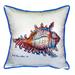 Conch 18-inch x 18-inch Throw Pillow