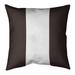 Cleveland Cleveland Throwback Football Stripes Pillow (w/Rmv Insert)-Spun Poly