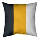 Pittsburgh Pittsburgh Football Stripes Pillow (w/Rmv Insert)-Spun Poly