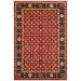 Boho Chic Ziegler Dawne Red Blue Hand-knotted Wool Rug - 6 ft. 1 in. X 8 ft. 9 in.