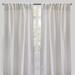 Rodeo Home Ziana Linen Look Metallic Sheer Curtains (Set of 2) - 54" x 96"