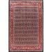 Vintage Decorative Geometric Sarouk Persian Area Rug Handmade Carpet - 8'10" x 12'0"