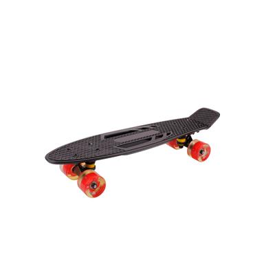 22 Inch Skateboard with LED Light Up PU Wheels And Bendable Deck - 1pc