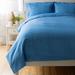 Blue Houndstooth Duvet Cover Set