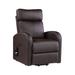 ACME Ricardo Recliner with Power Lift in Brown