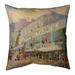 Porch & Den Vincent Van Gogh 'Restaurant de la Sirene' Throw Pillow