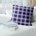 Baltimore Football Luxury Plaid Accent Pillow-Poly Twill