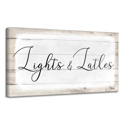 Ready2HangArt 'Lights & Latkes II' Hanukkah Canvas Wall Art by Olivia Rose