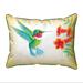 Dick's Hummingbird Extra Large Zippered Pillow 20x24