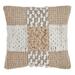 Cross Moroccan Design Down Filled 18 Inch Decorative Throw Pillow