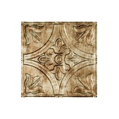 FASÄDE Traditional Style 2 Decorative Vinyl 2ft x 2ft Lay in Ceiling Panel in Bermuda Bronze (5 Pack)