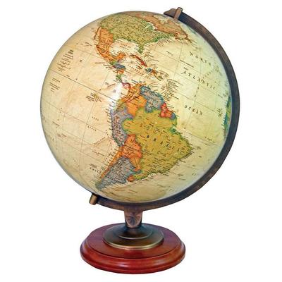 Adams National Geographic Illuminated Desktop World Globe